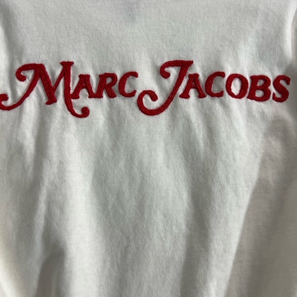 Marc Jacobs The Logo Embellished Tee - Picture 3 of 5